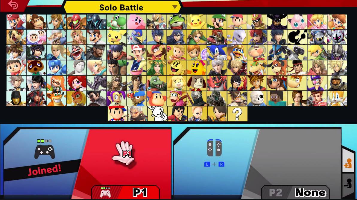 smash ultimate roster with steve